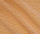 Organza jacquard rafia naranja